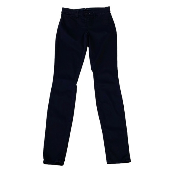 J Brand Jeans Black Super Skinny Stretchy Denim Size 24 - Picture 1 of 11